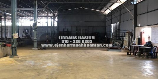 KILANG INDUSTRI UNTUK JUAL ATAU SEWA KAWASAN GEBENG KUANTAN PAHANG