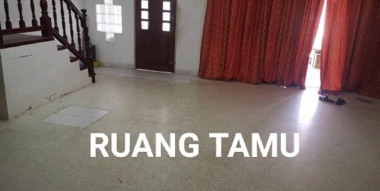 [FREEHOLD] TERES 2 TINGKAT TAMAN SEKILAU MAJU UNTUK DIJUAL