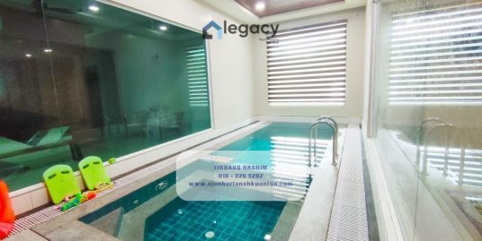 BANGLO SETINGKAT SETENGAH KAMPUNG DARAT BESERAH