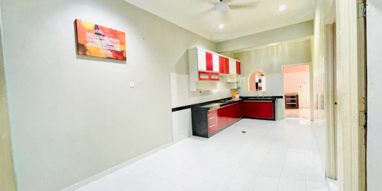 [ FULLY RENOVATED WITH KITCHEN CABINET ] Teres Setingkat Taman Pandan Sejahtera