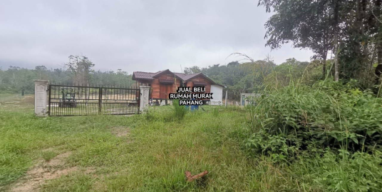 [ TANAH REZAB MELAYU 6 EKAR LEBIH FREEHOLD ] Tanah Pertanian Mukim Ulu Cheka Jerantut
