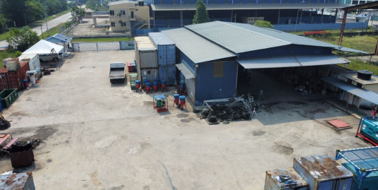 [ INDUSTRIAL LAND WITH WAREHOUSE ] Tanah Industri Mukim Teluk Kalung Kemaman Terengganu