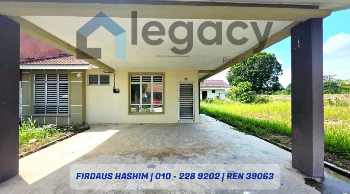 RUMAH SEWA SEMI D CORNER LOT PERUMAHAN BUKIT RANGIN PERDANA 2 KUANTAN 2