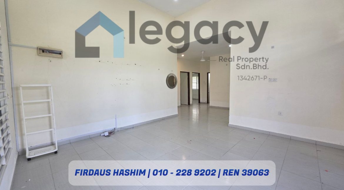 RUMAH SEWA SEMI D CORNER LOT PERUMAHAN BUKIT RANGIN PERDANA 2 KUANTAN 4